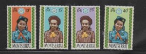 MONTSERRAT #292-295 1973 480TH ANNIV. OF DISCOVERY MINT VF NH O.G