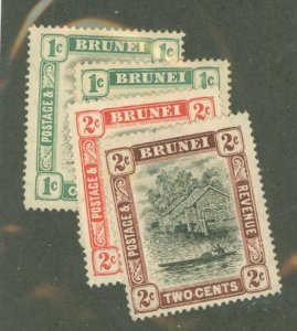 Brunei #13-16 Unused