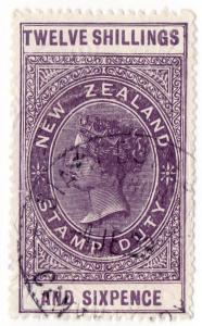 (I.B) New Zealand Revenue : Stamp Duty 12/6d