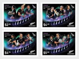 New Zealand / Nieuw-Zeeland - Postfris/MNH - Complete set Black Ferns 2025