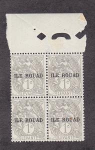 Ile Rouad Scott #4 Block of 4 MNH