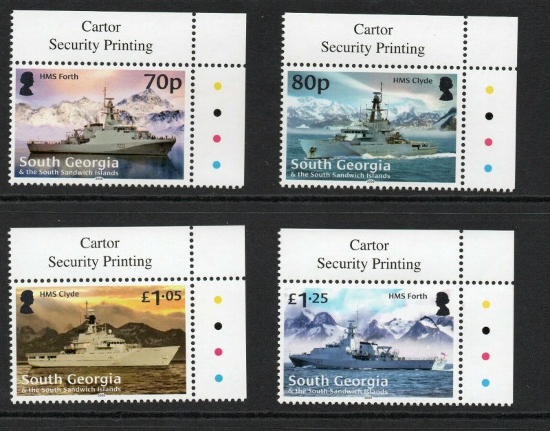 South Georgia 2020 Royal Navy set Superb MNH condition.