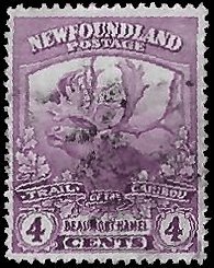NEWFOUNDLAND   #118 USED (4)