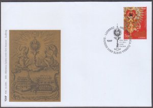 CROATIA Sc # 808 FDC - 600th ANN of the EUCHARISTIC MIRACLE of LUDBREG