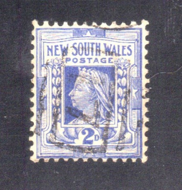 NEW SOUTH WALES SC #99  USED  2p  1897
