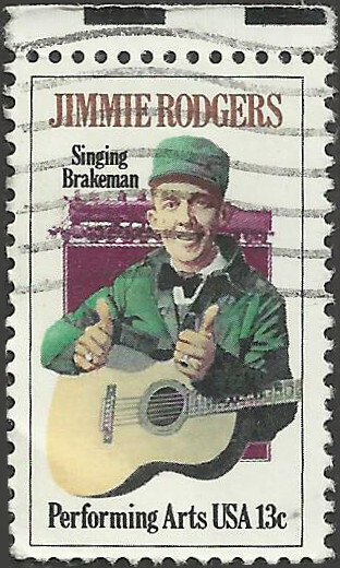 # 1755 USED JIMMIE RODGERS AND LOCOMOTIVE