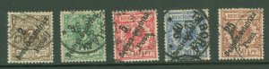 German East Africa #6-10 Used Single (Complete Set)