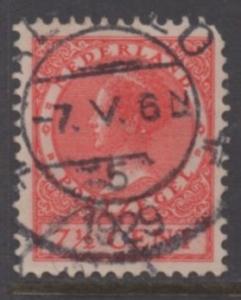 Netherlands  Scott# 175  used single  Perf 12.5