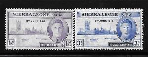 Sierra Leone 1946 Peace issue Omnibus MNH A519