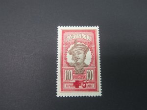 French Mauritania 1915 Sc B1 set MH