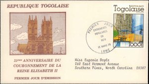 Togo, Worldwide First Day Cover