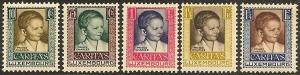 LUXEMBOURG B 40-44 MNH 1930 PRINCE CHARLES