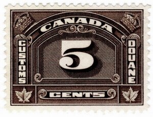 (I.B) Canada Revenue : Customs 5c