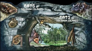 Solomon Islands 2012 Sc 1177 Bats CV $18.13