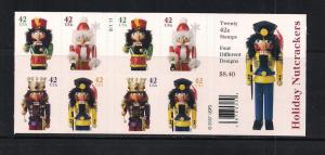 #4360-63 Nutcrackers Double Side Booklet CV$17.00