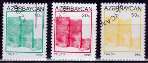 Azerbaijan, 1992, Maiden's Tower- Baku, used*