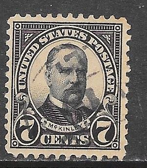 USA 559: 7c McKinley, used, F-VF