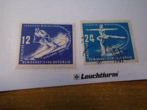Germany  DDR  #  51-52  used