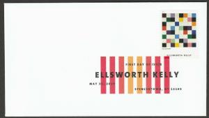 US 5383 Ellsworth Kelly Colors for a Large Wall 1951 DCP FDC 2019