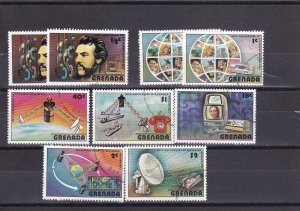 SA06a Grenada 1976 The 100th Anniversary of the First Telephone used stamps