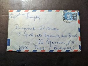 1969 Libya Airmail Cover to Marcari Bologna Italy