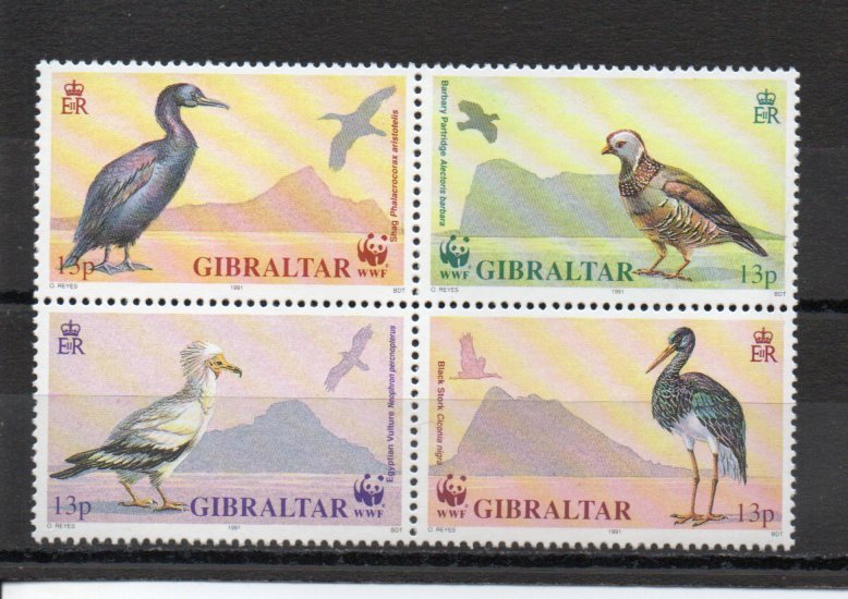 Gibraltar 594a MNH .