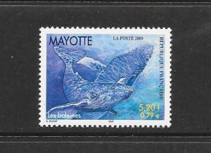 WHALE - MAYOTTE #134  MNH