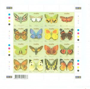 Malta #1081  Single (Complete Set) (Animals)