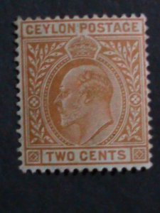 ​CEYLON- 1904 SC #178 118 YEARS OLD- KING EDWARD VII  MLH STEMP-RARE VERY FINE