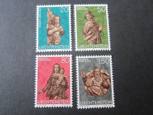 Liechtenstein 1977 Sc 632-35 Christmas Religion set MNH