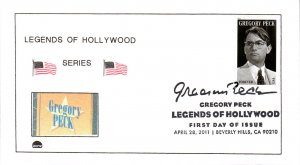 #4526 Gregory Peck Dome FDC