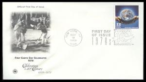 #3189a Earth Day PCS FDC