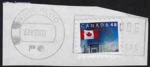 Canada - 2002 - Scott #1931 - used - WATERLOO PQ pmk