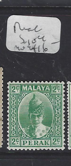 MALAYA PERAK   (P1409B)   SULTAN 2C  SG 104   MOG