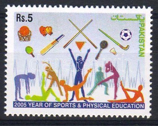 Pakistan stamp Year of sports and physical education MNH 2005 Mi 1267 WS14897