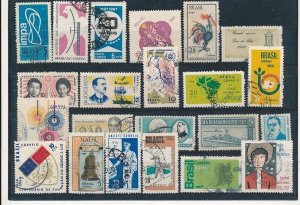 D397964 Brazil Nice selection of VFU Used stamps