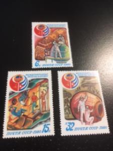 Russia sc 4865-4867 MNH comp set