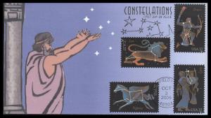 #3945-48 Constellations Homespun FDC