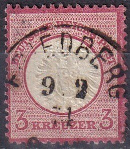 Germany #23  F-VF Used  CV $6.25  (Z6887)