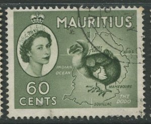 STAMP STATION PERTH Mauritius #261 QEII Definitive Issue FU 1953-1954