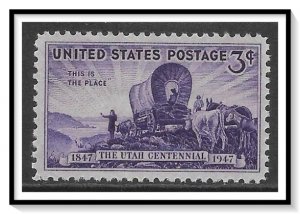 US #950 Utah Centennial MNH
