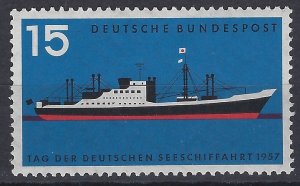 Germany # 767 Cargo & Passenger Ship Unused