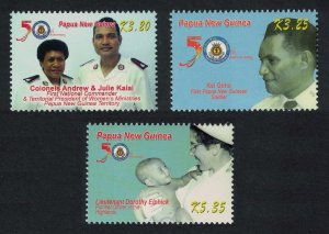 Papua NG Salvation Army 3v Key Values 2006 MNH SG#1131-1133