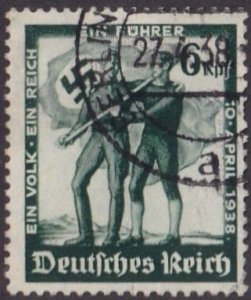 Germany #485 Used