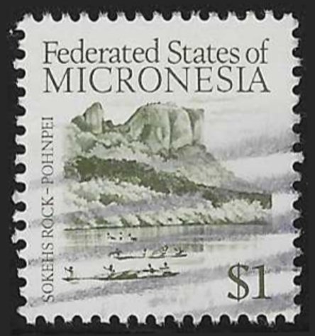 Micronesia #18 (1984), postally used single, cat. $1.75