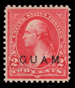 MOMEN: US STAMPS GUAM #2 VAR. SPECIAL PRINTING H 2 PF CERTS LOT #87585