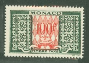 Monaco #J38A Unused Single