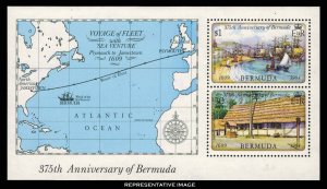 Bermuda Scott 450, 452 Mint never hinged.
