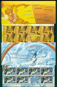 Belarus 2006 EUROPA Stamps - Integration through the Eyes of Young People 2xb...