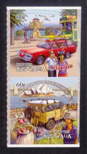 Australia Sc# 3941-2 MNH Road Trips (S/A Booklet Pair)